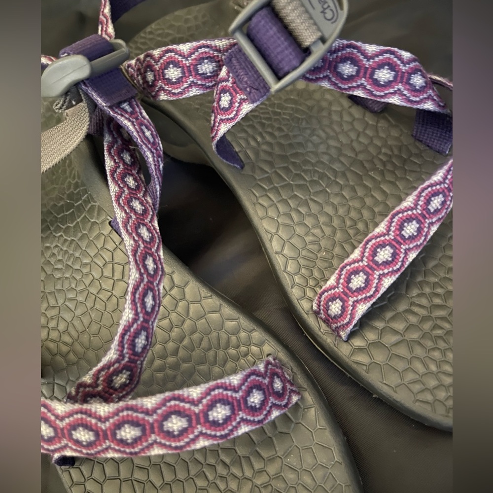 Womens like NEW Chacos💜🤍 - Picture 3 of 5